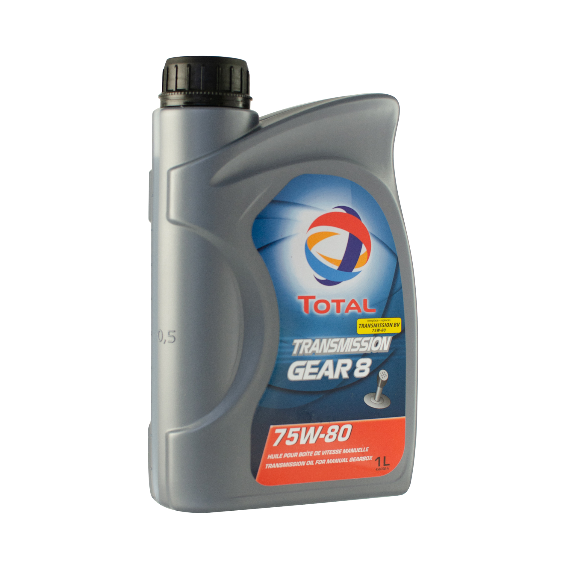 TOTAL TRANSMISSION GEAR 8 75W-80, 1L (x18)1