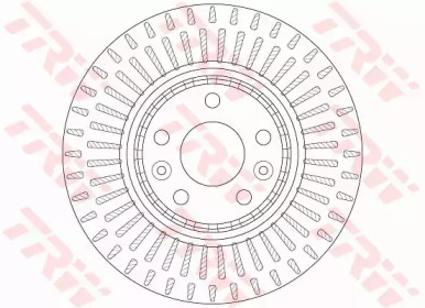 DF6208S  TRW - Гальмівний диск1