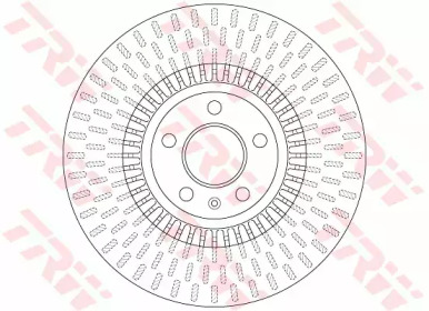DF6216  TRW - Гальмівний диск1