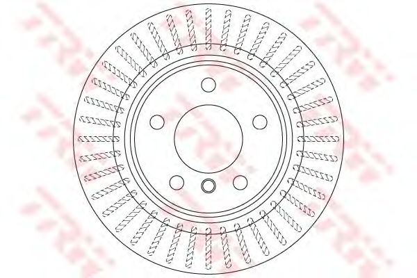 DF6313  TRW - Гальмівний диск1
