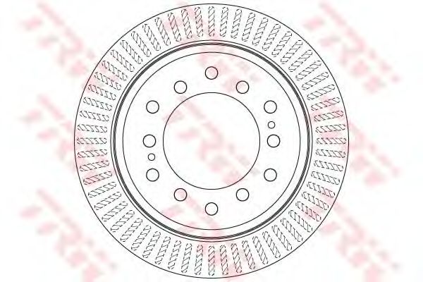 DF6342  TRW - Гальмівний диск0