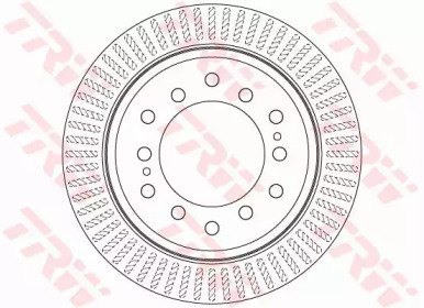 DF6342  TRW - Гальмівний диск1
