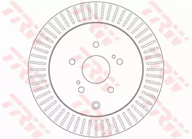 DF6351  TRW - Гальмівний диск1