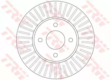 DF6430  TRW - Гальмівний диск1
