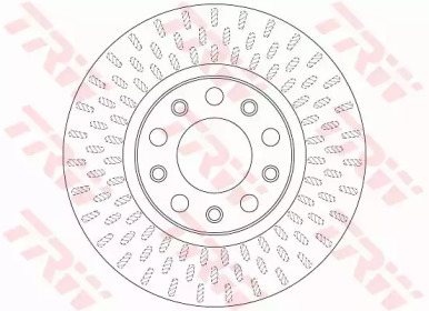DF6450  TRW - Гальмівний диск1