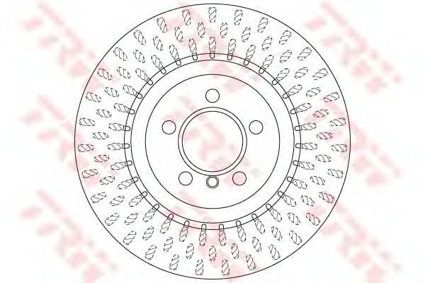DF6506S  TRW - Гальмівний диск0