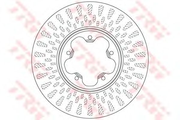 DF6514S  TRW - Гальмівний диск1