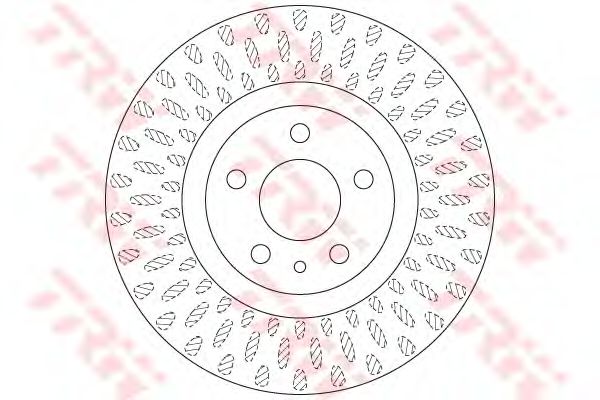 DF6522  TRW - Гальмівний диск1