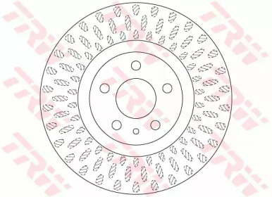 DF6522  TRW - Гальмівний диск1