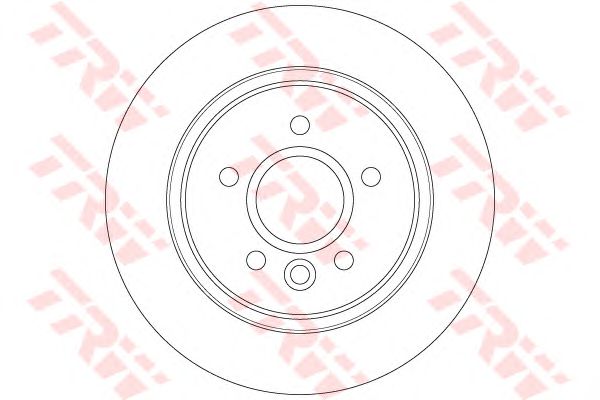 DF6535  TRW - Гальмівний диск1