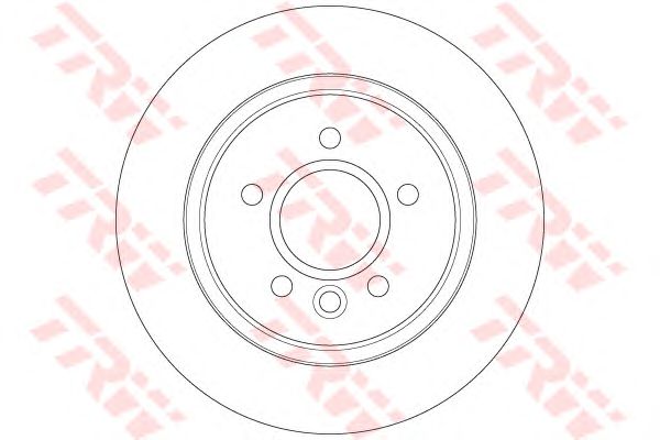 DF6535  TRW - Гальмівний диск1