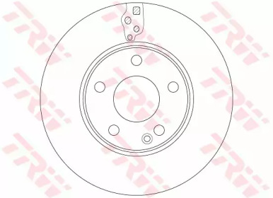 DF6548  TRW - Гальмівний диск1