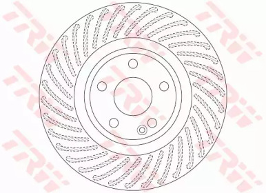 DF6631  TRW - Гальмівний диск1