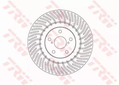 DF6692S  TRW - Гальмівний диск1