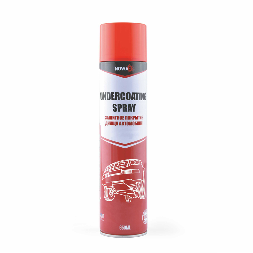 NOWAX  UNDERCOATING SPRAY, 650ml. Антикорозійний засіб  (12шт.)1