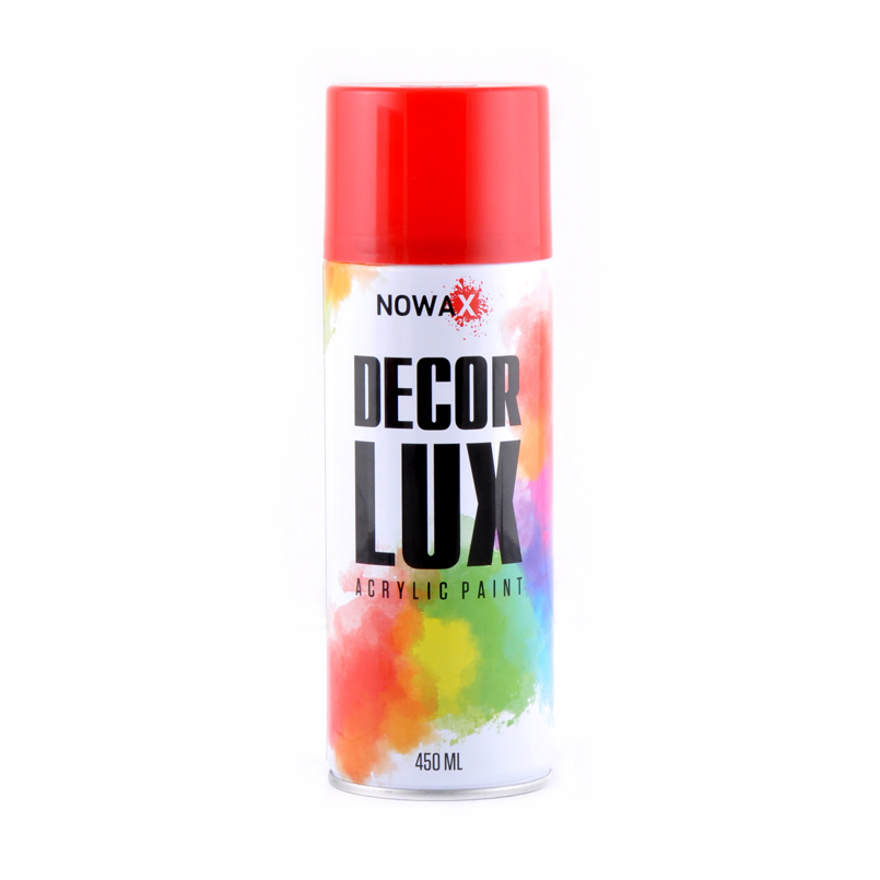 NOWAX  Акрилова фарба в спреї  DECOR LUX  3003 Рубіново Червоний   450ml 1