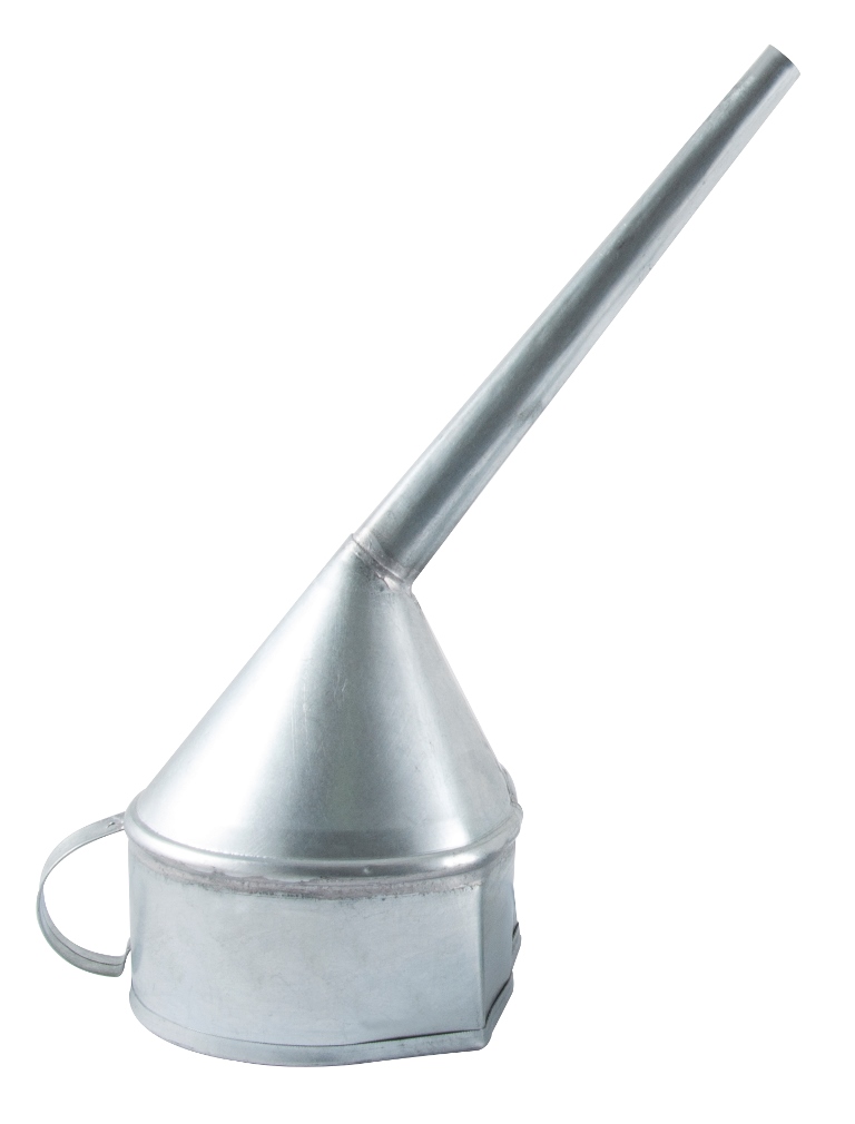 Україна  Лійка металева, коса під клапан 1