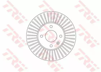 DF6254  TRW - Гальмівний диск1