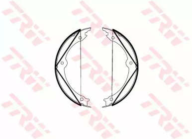 GS8816  TRW - Гальмівні колодки до барабанів1