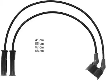 CLS014 (Champion) Комплект проводів запалювання1