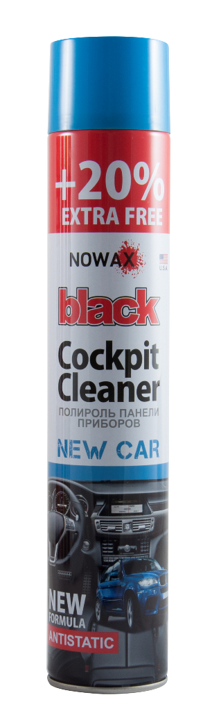 NOWAX  Поліроль панелі,  Spray 750ml-New Car,(12шт.) 1