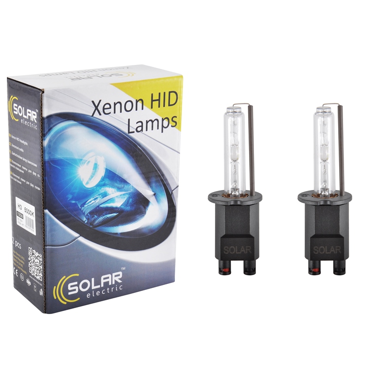 SOLAR H3 , 5000K,85V,35W PK22s KET, (2шт.)1