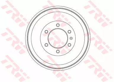 DB4451  TRW - Гальмівний барабан1