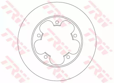 DF6748  TRW - Гальмівний диск1
