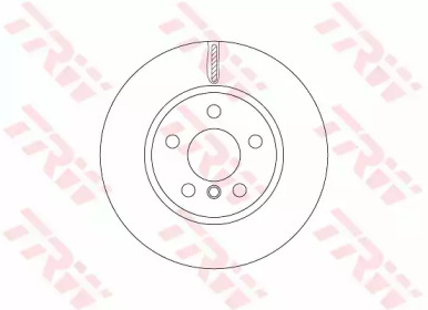 DF6757  TRW - Гальмівний диск1
