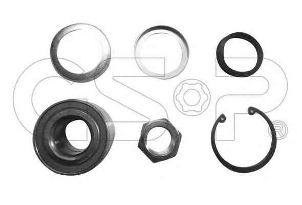 GK0961 GSP  -  Комплект підшипника ступиці1
