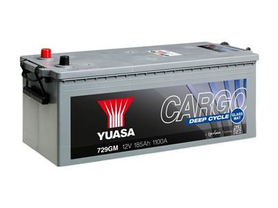 Yuasa 12V 185Ah  Cargo Deep Cycle Battery 729GM YBX 56291