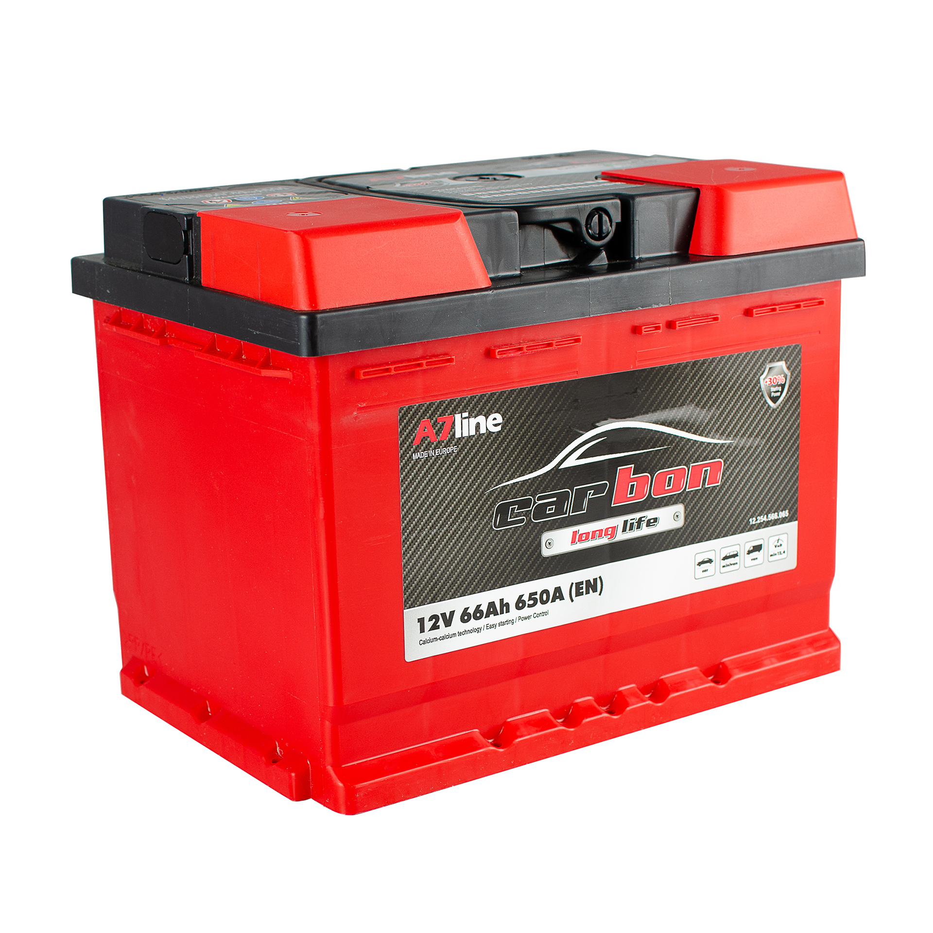66 Ah/12V CARBON  (0) Euro1