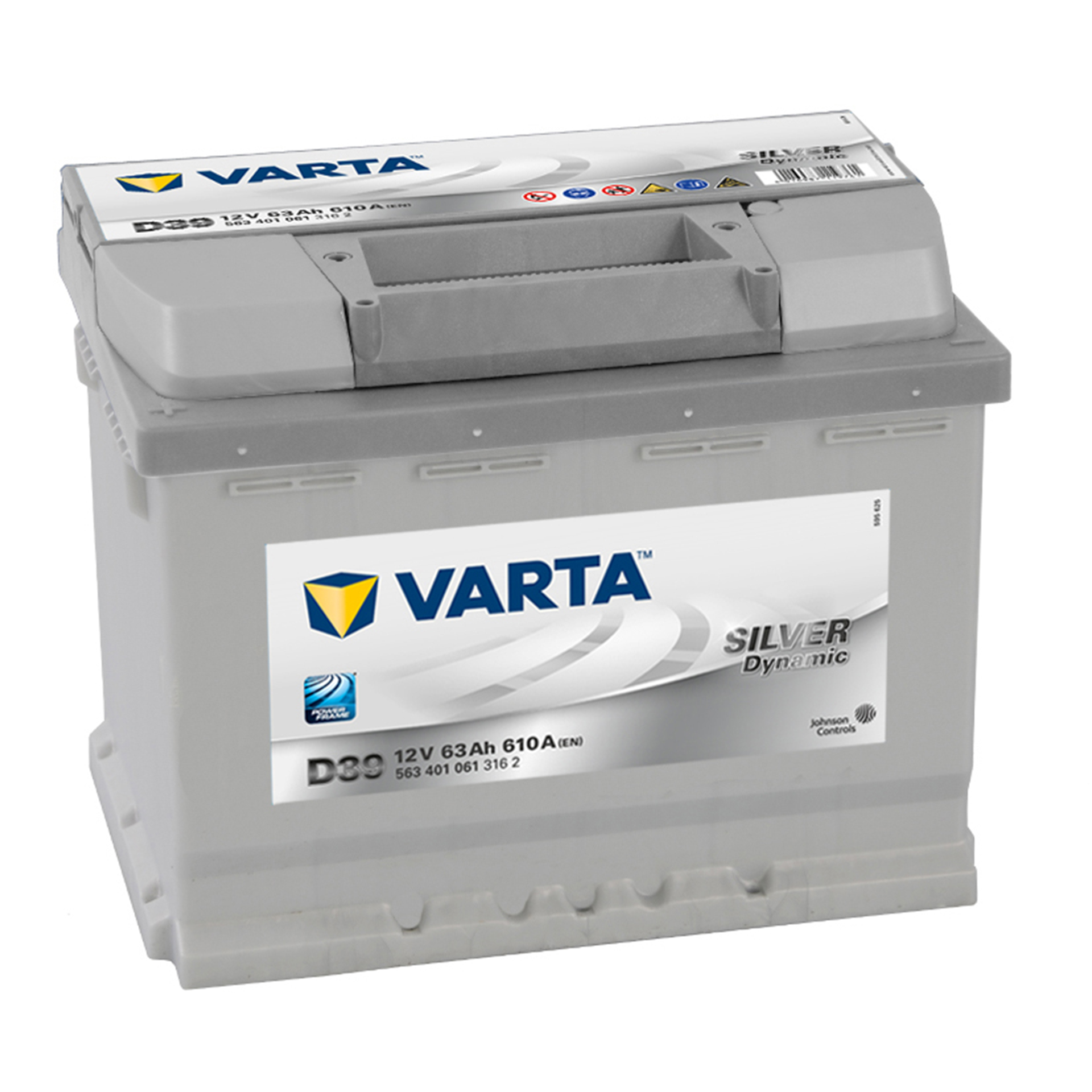VARTA 63Ач  Silver Dynamic  D39 (1)1