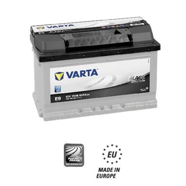 VARTA 70Ач  Black Dynamic  E9 (0)1