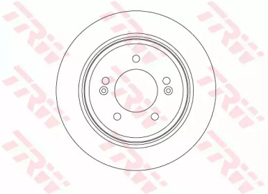 DF7953  TRW - Гальмівний диск1