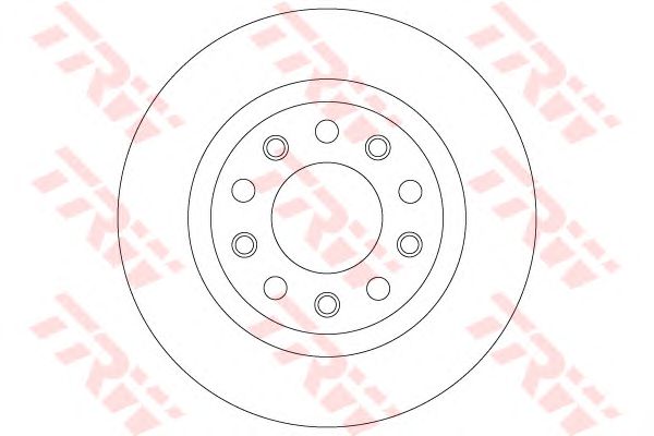 DF8070  TRW - Гальмівний диск1