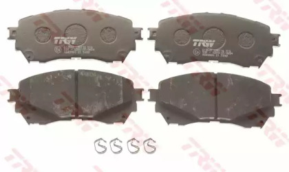 GDB3580  TRW - Гальмівні колодки до дисків1