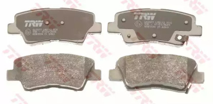 GDB3594  TRW - Гальмівні колодки до дисків1