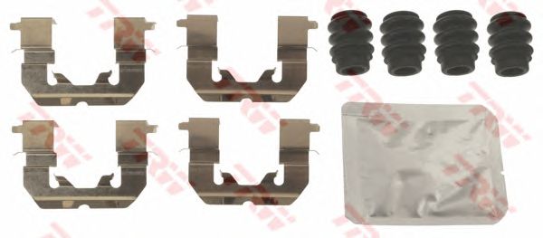 PFK689  TRW - Комплект для монтажу дискових гальмівних колодок1