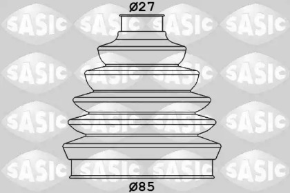 1906065   SASIC - Пильовик привідного валу1