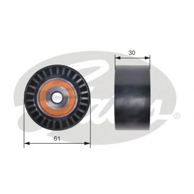 T42307 (7786-21640)  Обвідний ролик ременя ГРМ GATES POWERGRIP IDLER1