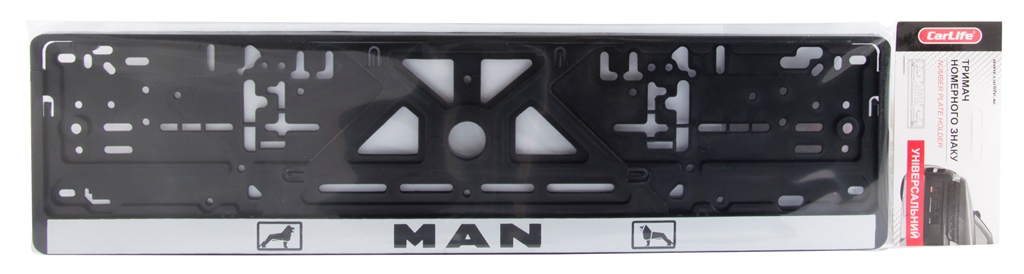 CARLIFE  Рамка під номер, MAN1