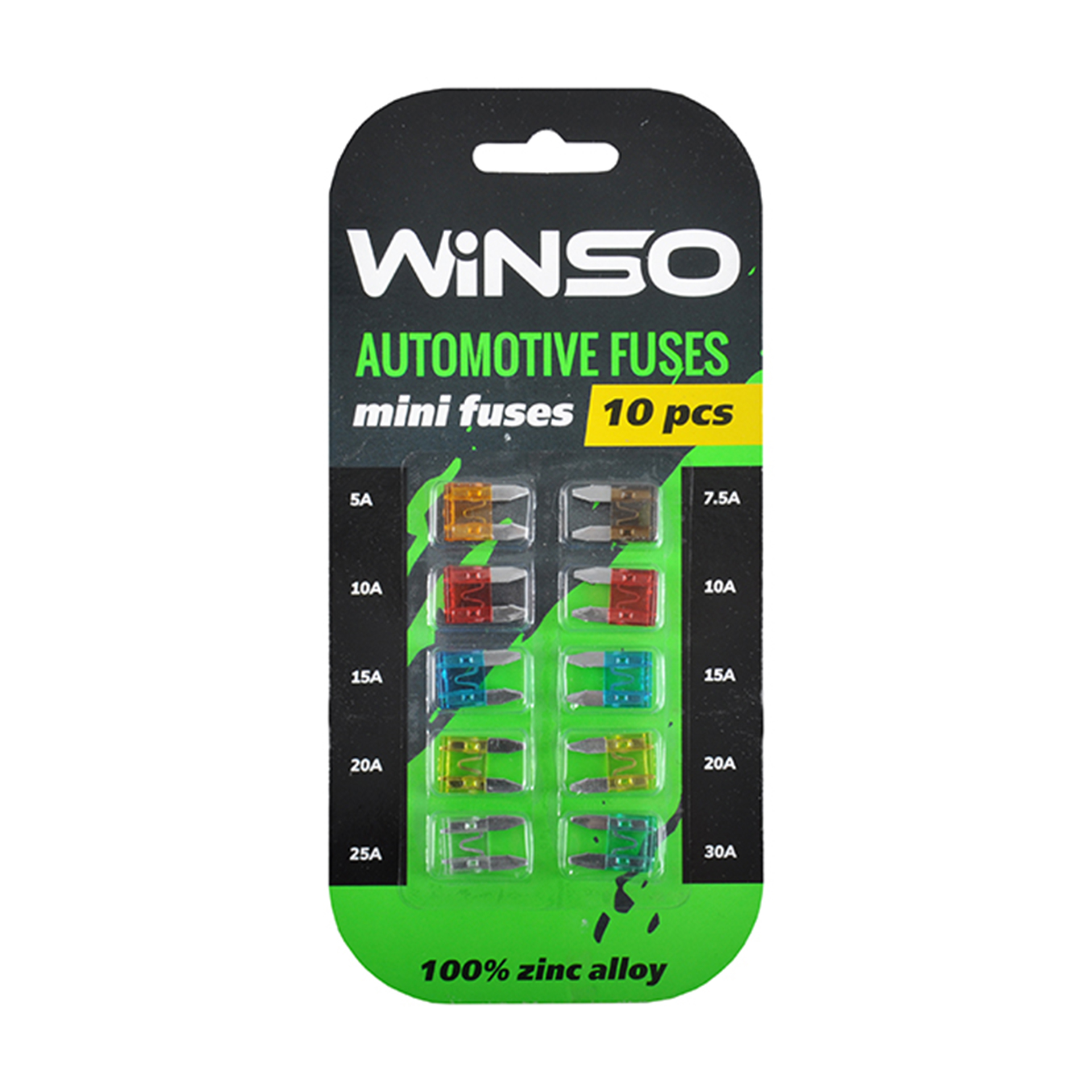 Запобіжники міні 10шт. WINSO1