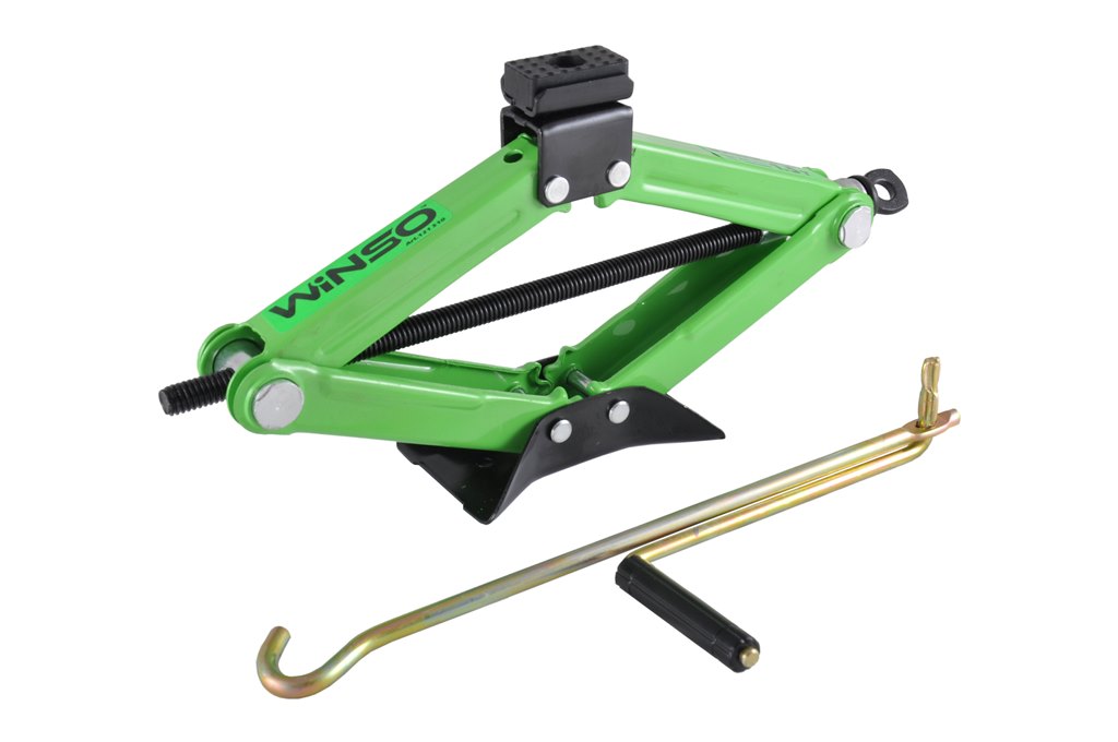 Домкрат ромбовий, WINSO 1,5т.,гумова подушка4