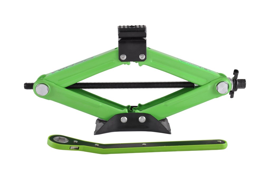 Домкрат ромбовий, WINSO 1,5т.,з трещіткою,гумова подушка2