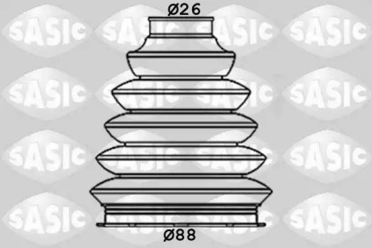 1906074   SASIC - Пильовик привідного валу1