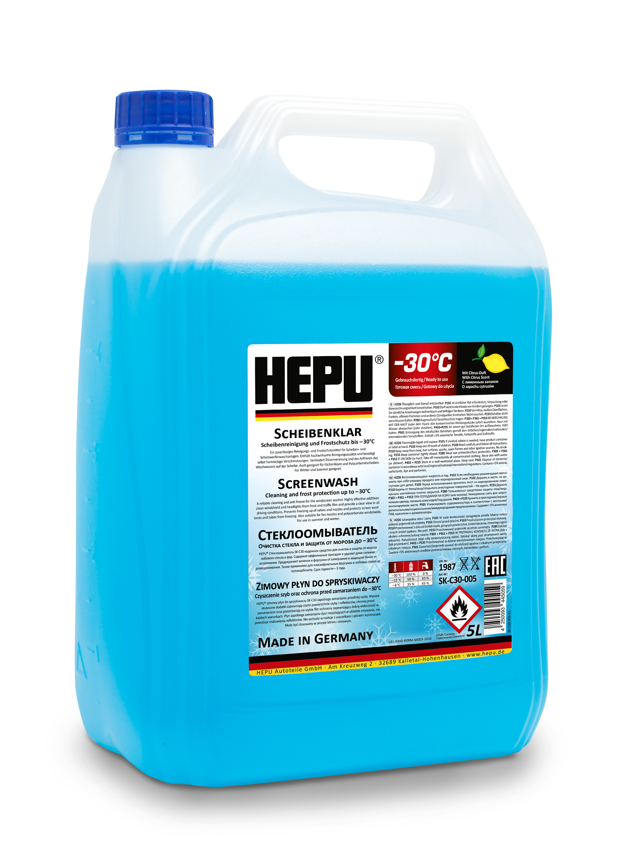 Winter Screenwash -30 С 5L (x4)1