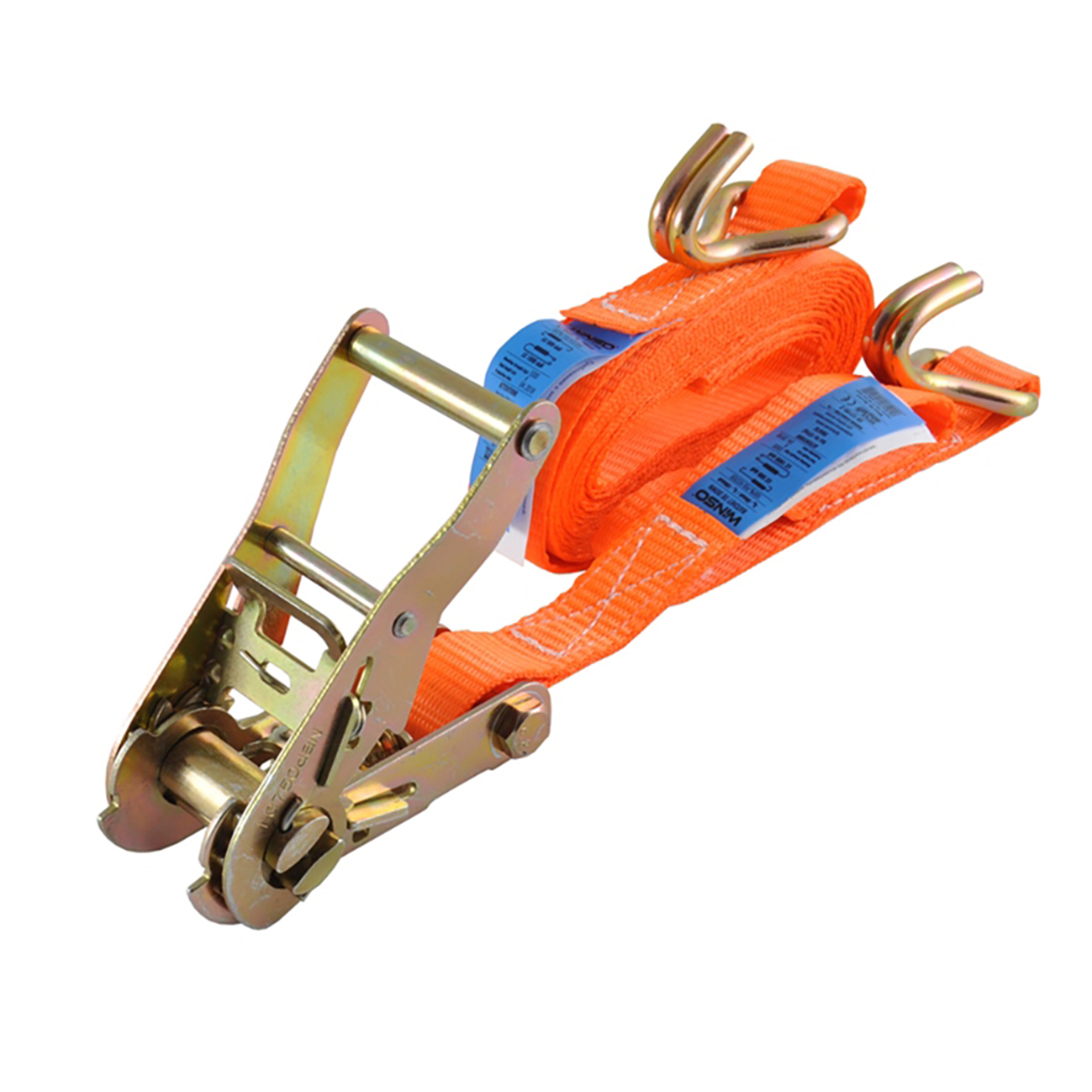 Стяжний ремінь з замком 1т.,6м.,шир.ленти 25мм., WINSO (35шт./уп.)1