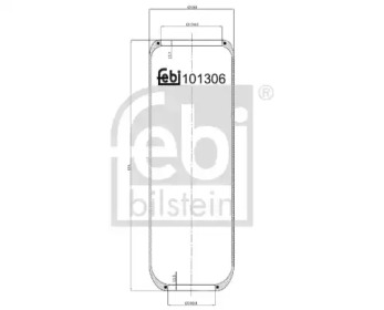 101306  FEBI - Пневмоподушка1