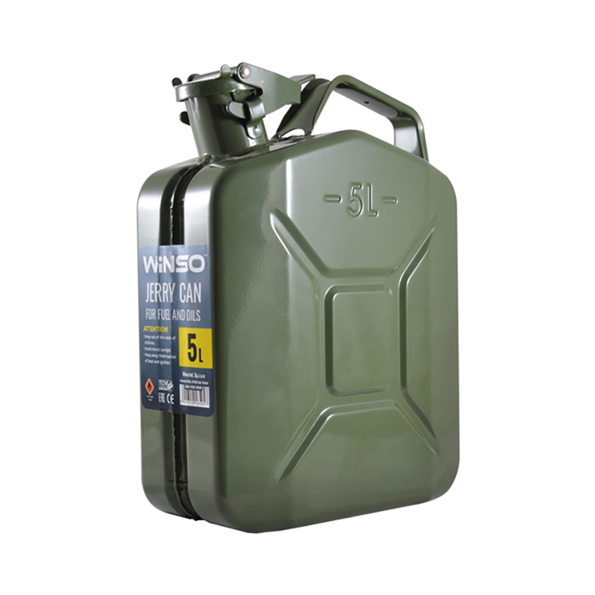 Каністра металева WINSO 5л  (5шт/ящ)1
